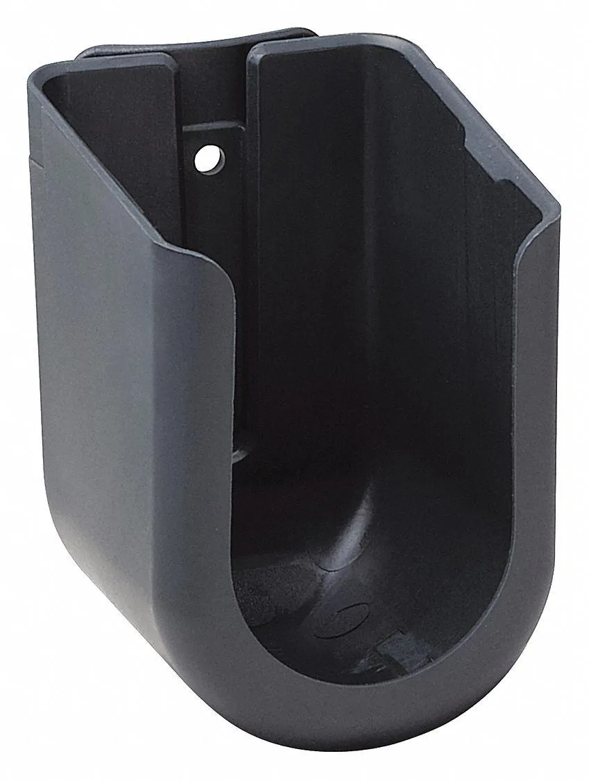 Schneider Electric ZBRACS 22 mm dark gray plastic mobile box support, 3.46 inches long