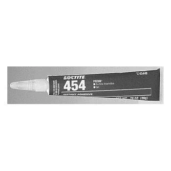 Clear Loctite 454 super glue in a small 0.1 fl oz tube