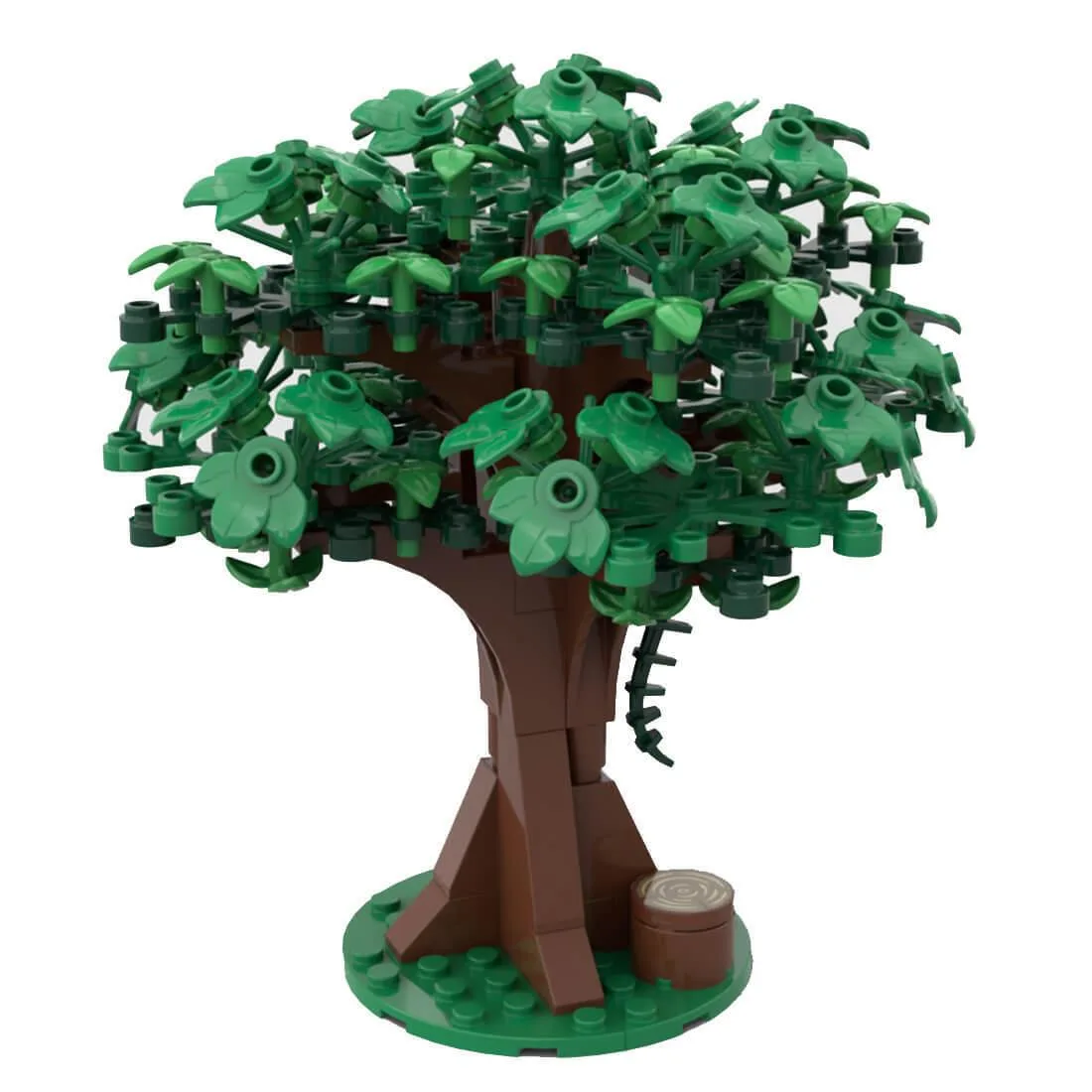 ZITIANYOUBUILD ZITIANYOUBUILD 183 MOC-79007 Medieval Green Tree Educational Building Set — product photo