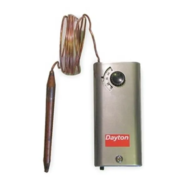 Dayton Dayton 2NNT4 Remote Bulb Thermostat -30 to 90 Degrees F — product photo