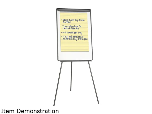 Universal Universal UNV43032 Tripod Dry Erase Easel 44-78" 29x41 — product photo