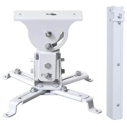 VideoSecu VideoSecu PJ2W White Projector Ceiling Mount 44 lbs 18-26.7 — product photo