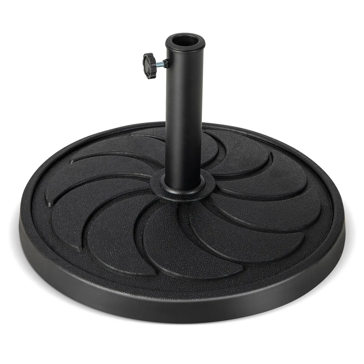 SlickBlue SlickBlue 40 lb 21.5 inch Round Umbrella Base Black — product photo