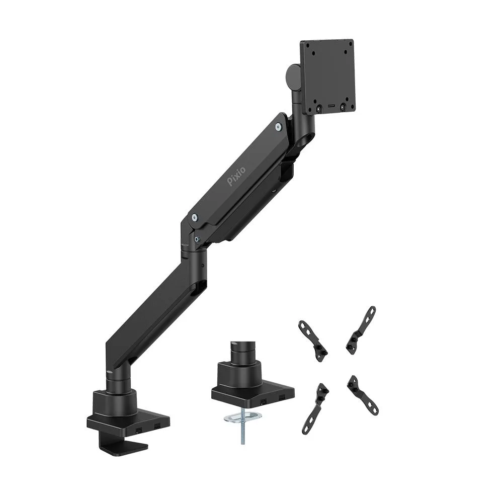 Pixio Pixio PS2S Titan Black monitor arm 57in 59.4lbs — product photo
