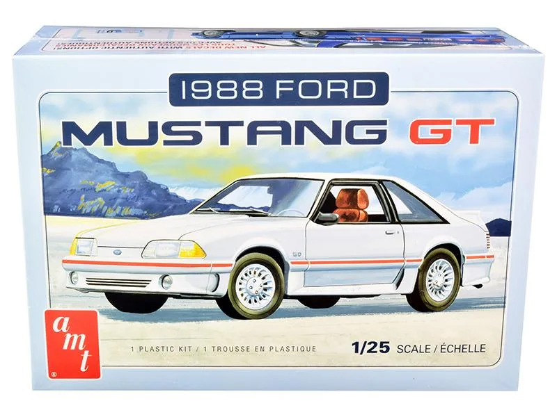 AMT AMT 1988 Ford Mustang GT 1/25 Scale Model Kit — product photo