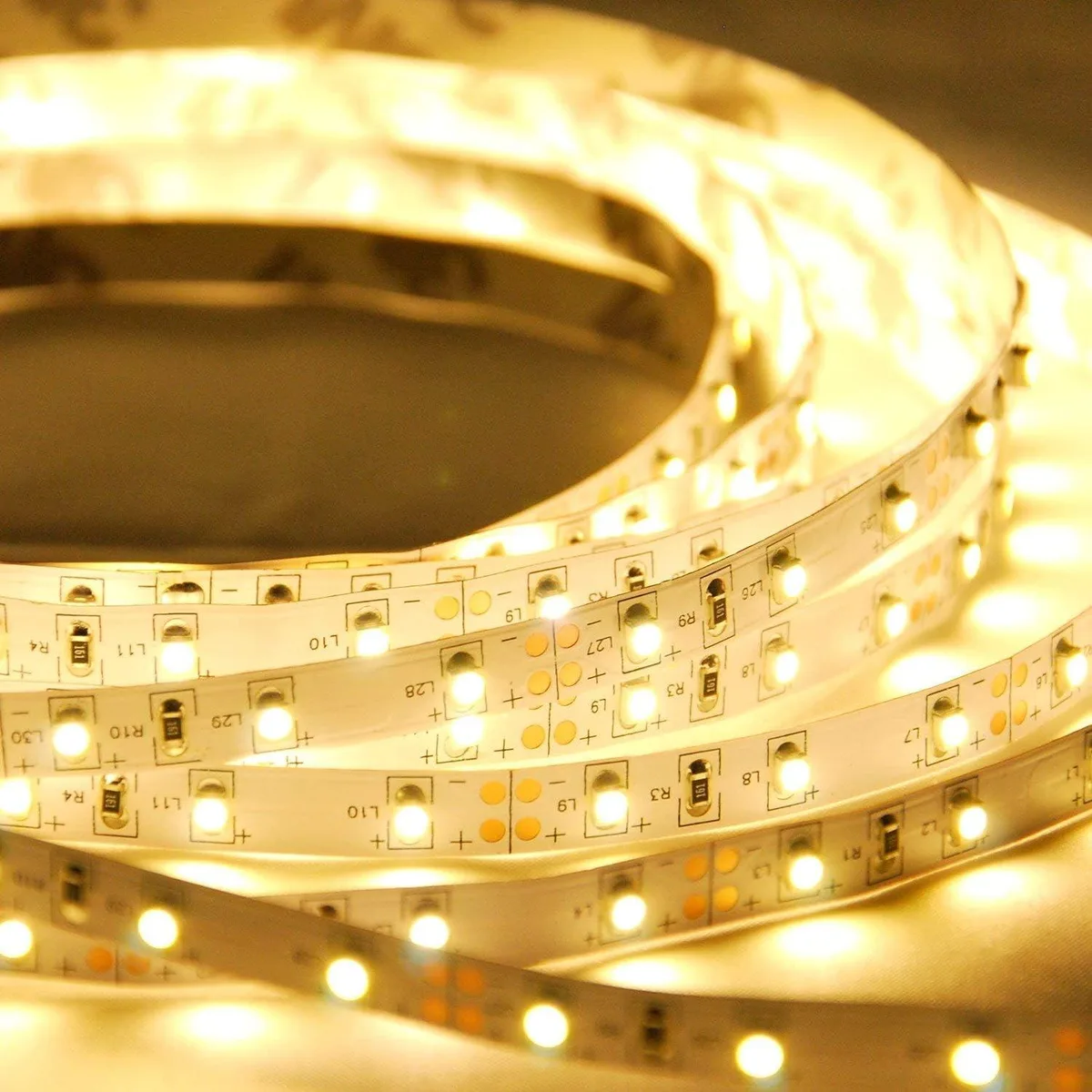 JacobsParts Inc. JacobsParts Inc. 10M 600 LED Flexible Strip Light 24V Warm White 2800K SMD 2835 — product photo