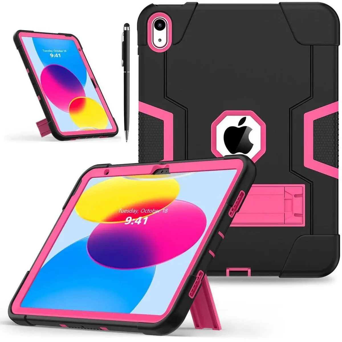 BONAEVER BONAEVER A3360/A3361/A3362 iPad Pro 13 inch 2024/2025 case Rose Red — product photo
