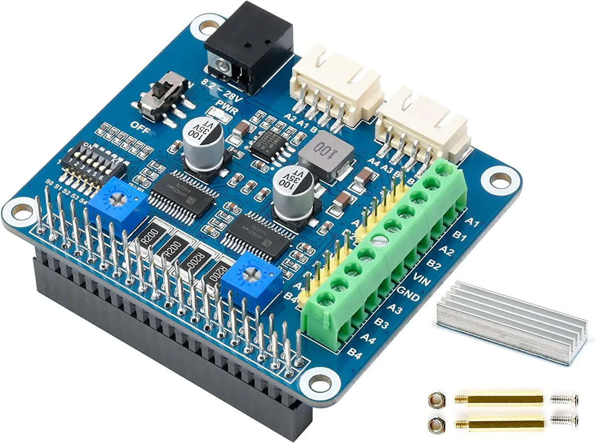 WaveShare WaveShare Stepper Motor HAT B dual HR8825 2.5A 8.2-28V 65x56mm — product photo