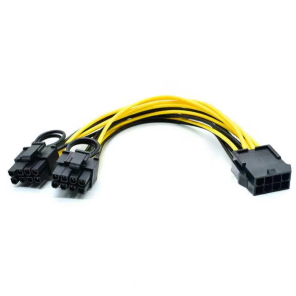 Ruth's sister Ruth's sister 20cm 8-pin to dual 8 (6+2) pin GPU power splitter cable — product photo