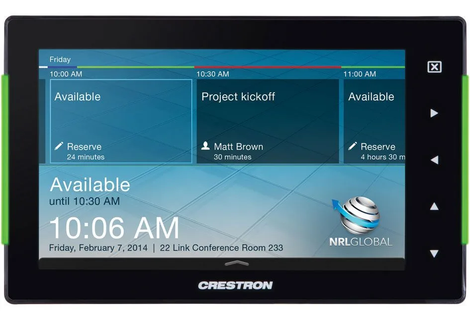 Crestron Electronics, Inc Crestron Electronics, Inc TSS-752-B-S 7" interactive digital signage — product photo