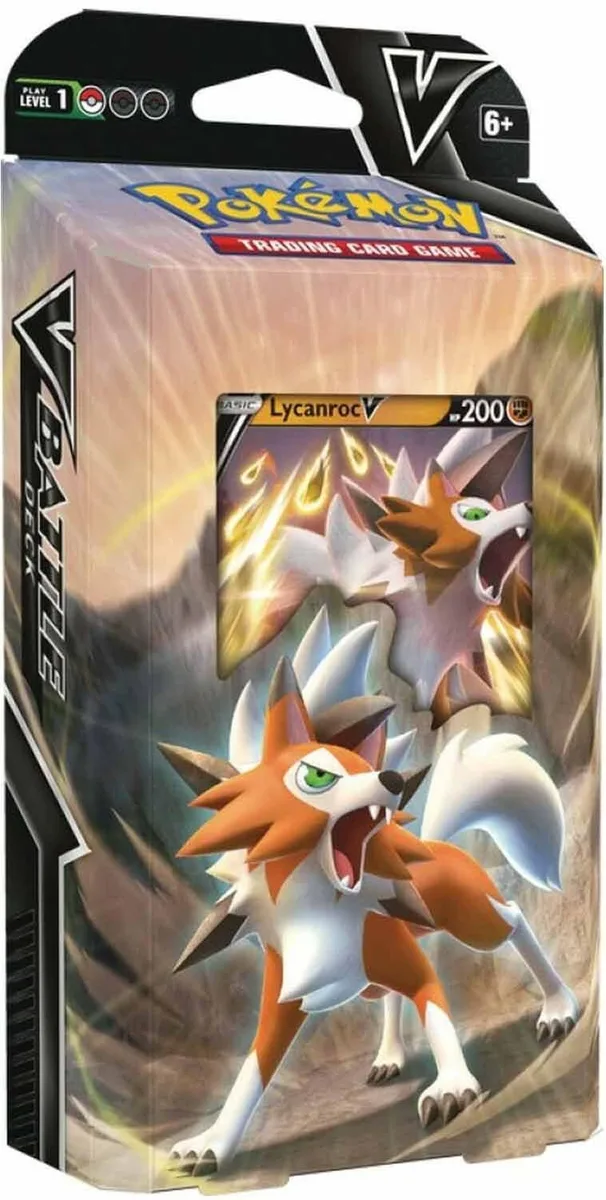 Pokemon Pokemon TCG Lycanroc V or Corviknight V Battle Deck collectible — product photo