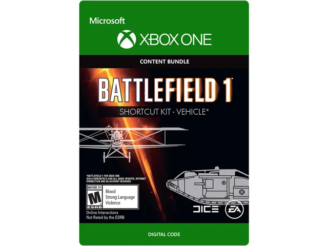 Electronic Arts Electronic Arts 7D4-00162 Battlefield 1 Vehicle Bundle downloadable game — product photo
