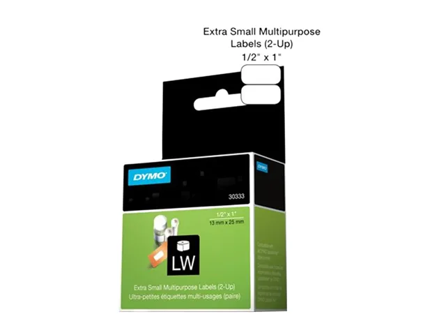 DYMO DYMO 30333 LabelWriter Multipurpose Labels 0.5 x 1 Inches 1000 per Roll pos accessory — product photo