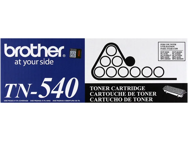 Brother Brother TN540 Black Toner Cartridge 3500 Pages — product photo