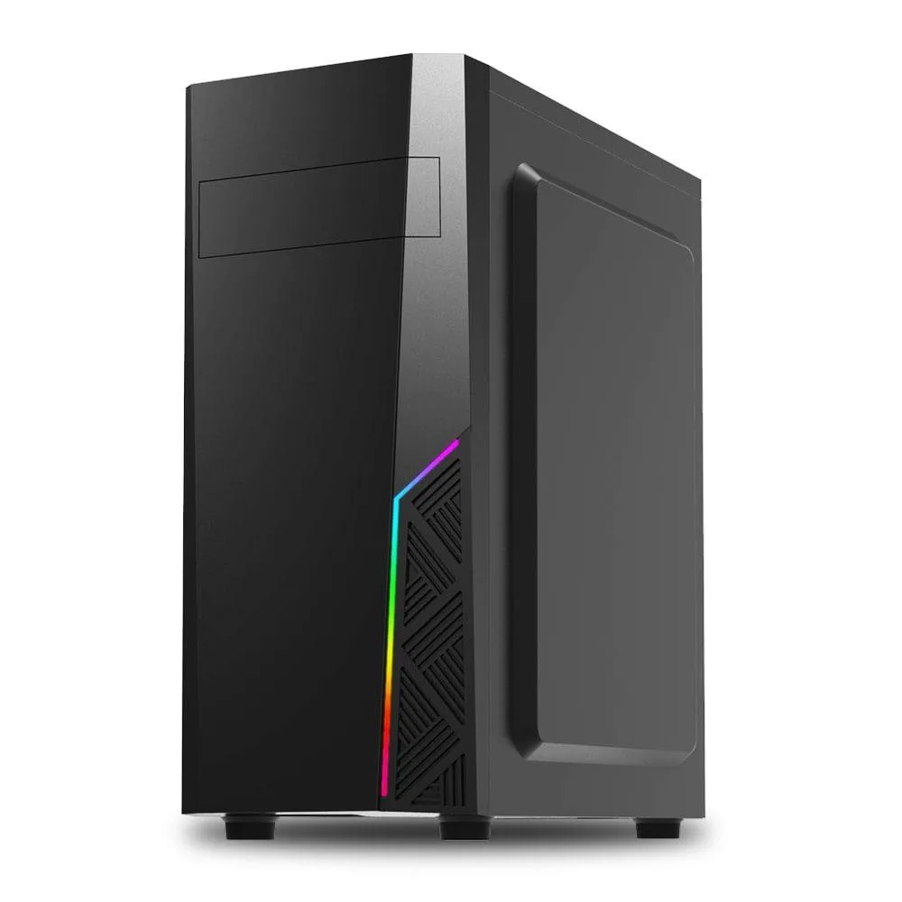 Zalman Zalman T8 ATX Mid-Tower PC Case Black RGB 120mm Fan 5.25 ODD USB 3.0 — product photo