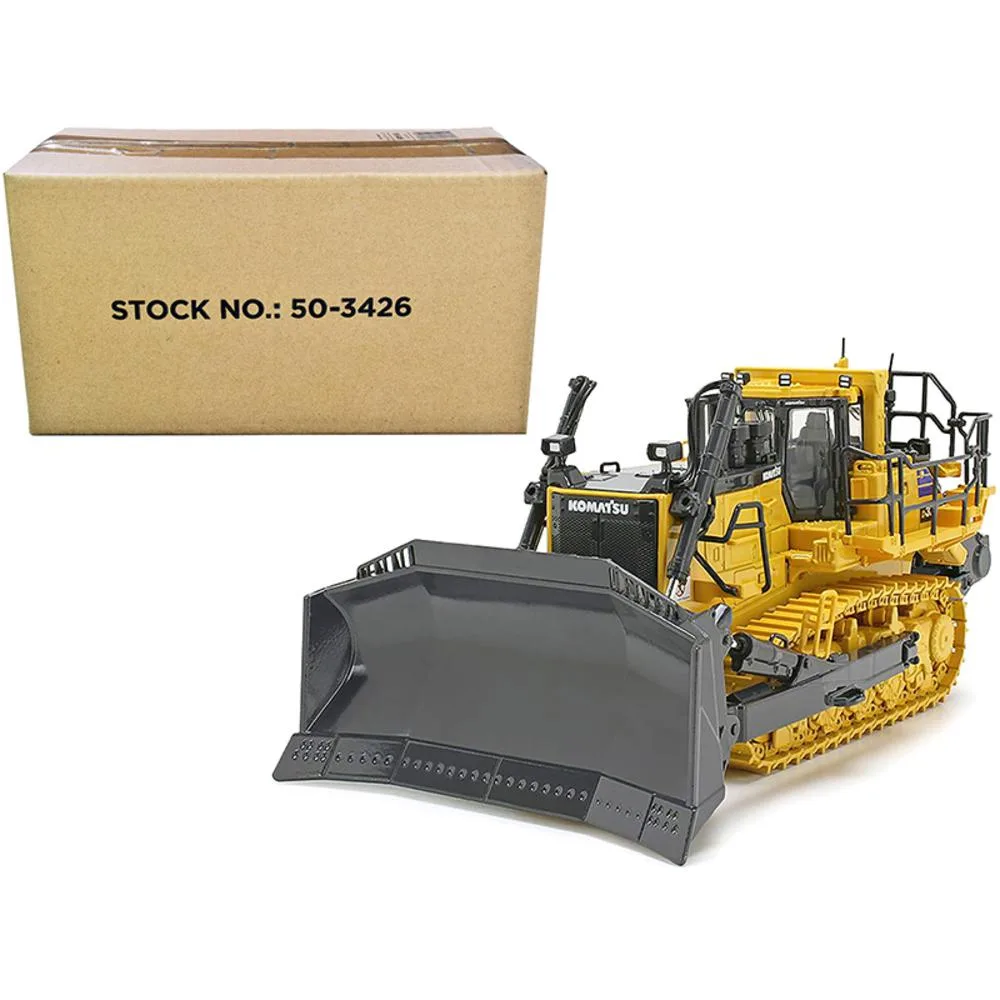 First Gear First Gear Komatsu D375A-8 Crawler Dozer with Ripper 1/50 Diecast Vehicle — product photo