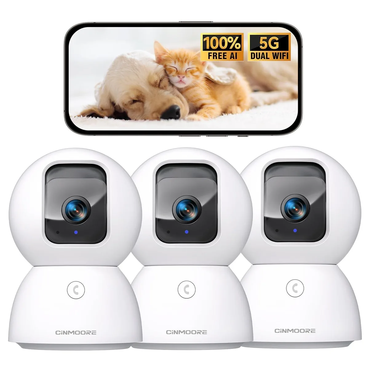  Ubiquiti Networks CM-C2U Wireless Surveillance 1080P 2.4 GHz 54Mbps — product photo