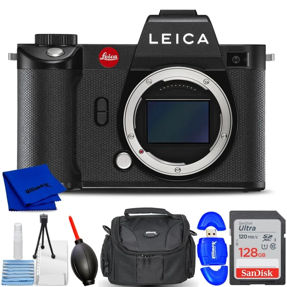 Leica Leica SL2 47.3MP Compact Mirrorless Camera Black 10854 7PC Bundle — product photo