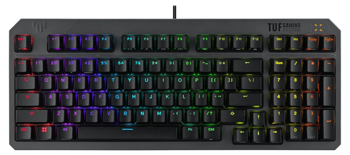 ASUS ASUS 90MP0392-BKAA00 TUF Gaming K3 Gen II 97-key optical-mechanical gaming keyboard — product photo