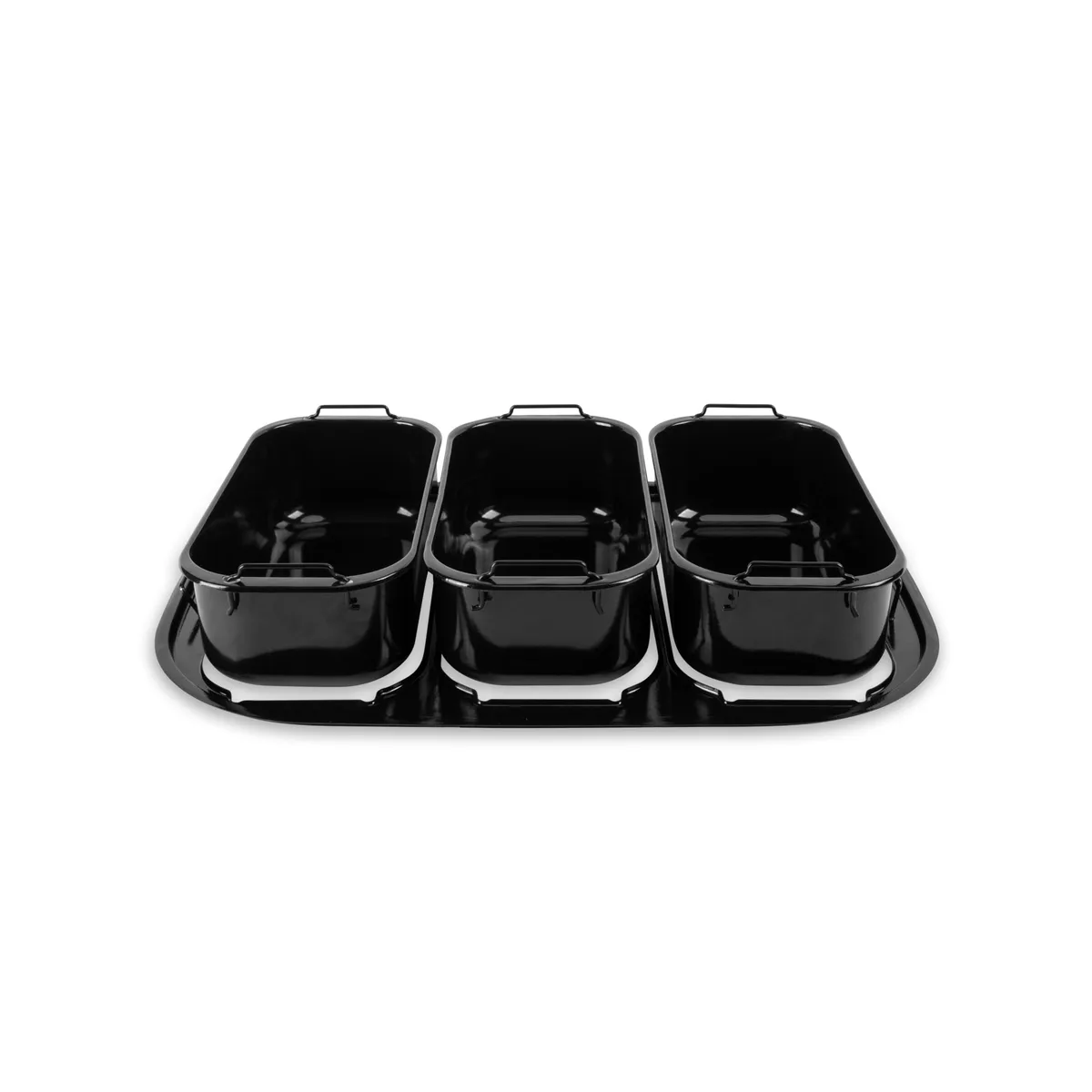  Meterk Triple Buffet Server Accessory for Aroma 18/20/22 Qt Roaster Ovens — product photo