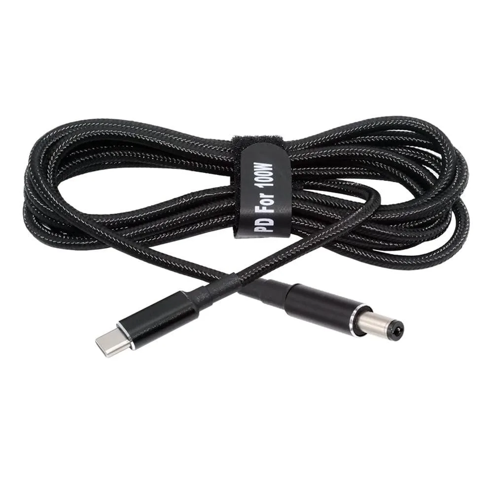 Fervit Fervit USB-C 100W 20V to DC 5.5 x 2.1mm 65W PD cable — product photo