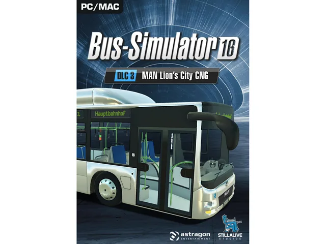 Astragon Astragon 42894 Bus Simulator 16 MAN Lion's City CNG Pack downloadable game — product photo