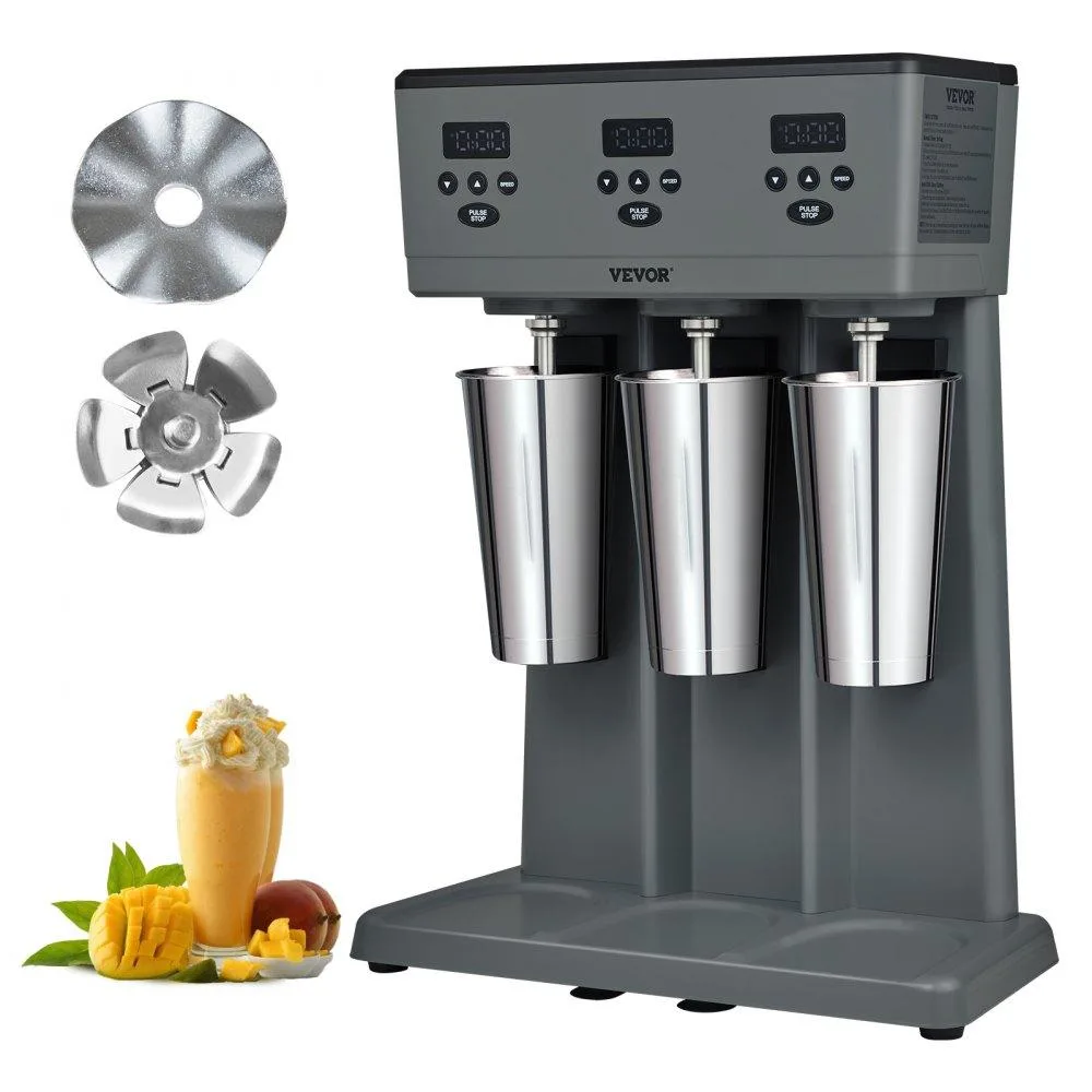 VEVOR VEVOR Milkshake Maker Triple Head 375W x 3 820 ml Cups — product photo