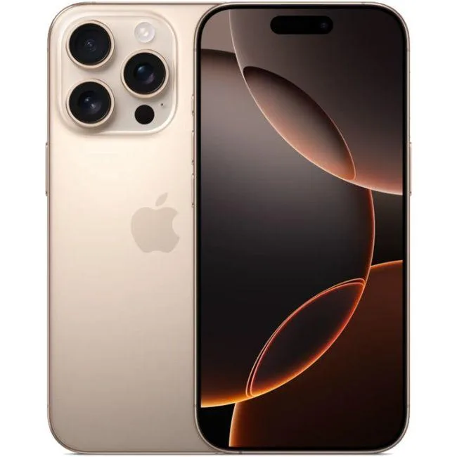 Apple Apple iPhone 16 Pro 512GB Desert Titanium cell phones - unlocked — product photo