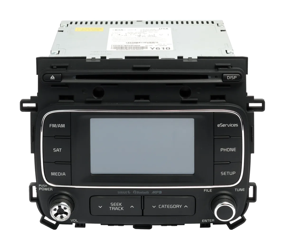 1 Factory Radio 1 Factory Radio 96160-A7100WK AM FM Satellite Bluetooth CD MP3 receiver for 2014-2016 Kia Forte — product photo