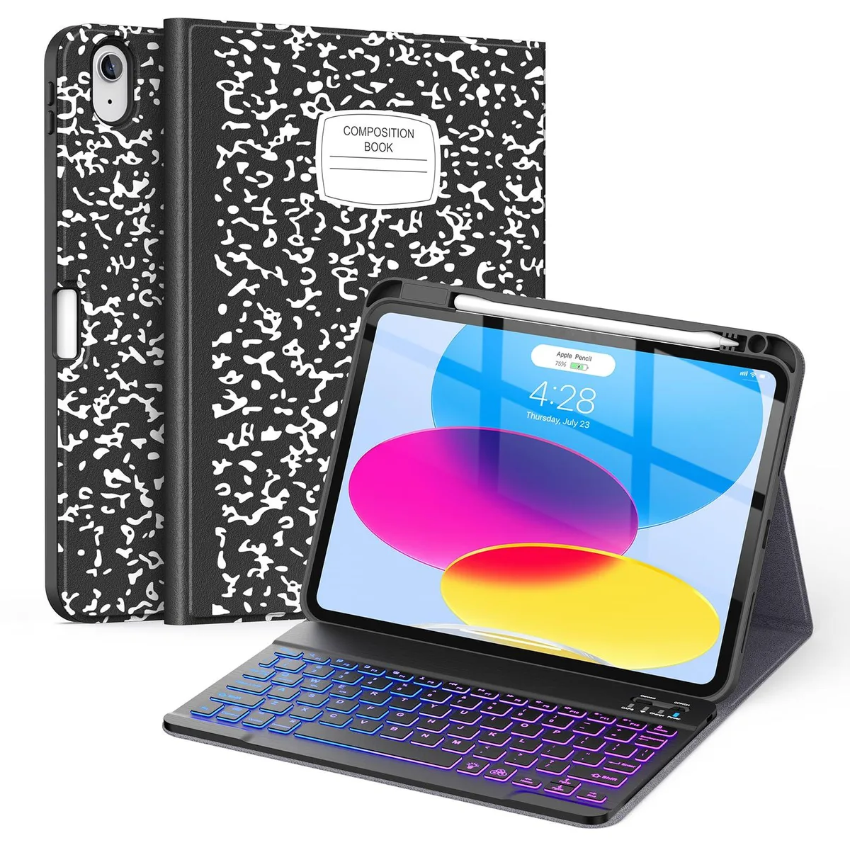  Supveco A2696 Keyboard Case iPad (A16) 11th/10th Gen 11&amp;10.9 Inch — product photo