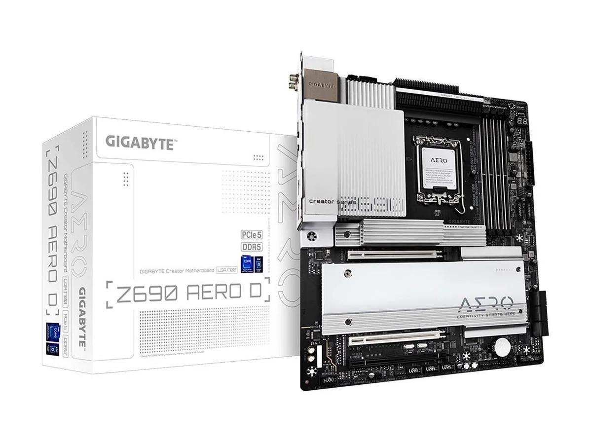 GIGABYTE GIGABYTE Z690 AERO D Intel motherboard — product photo