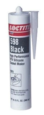 Black cartridge of RTV gasket maker paste, 300 mL