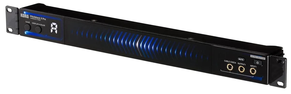 LORDWORLD LORDWORLD Pitchblack X Pro Chromatic Rack-Mount Tuner effect — product photo