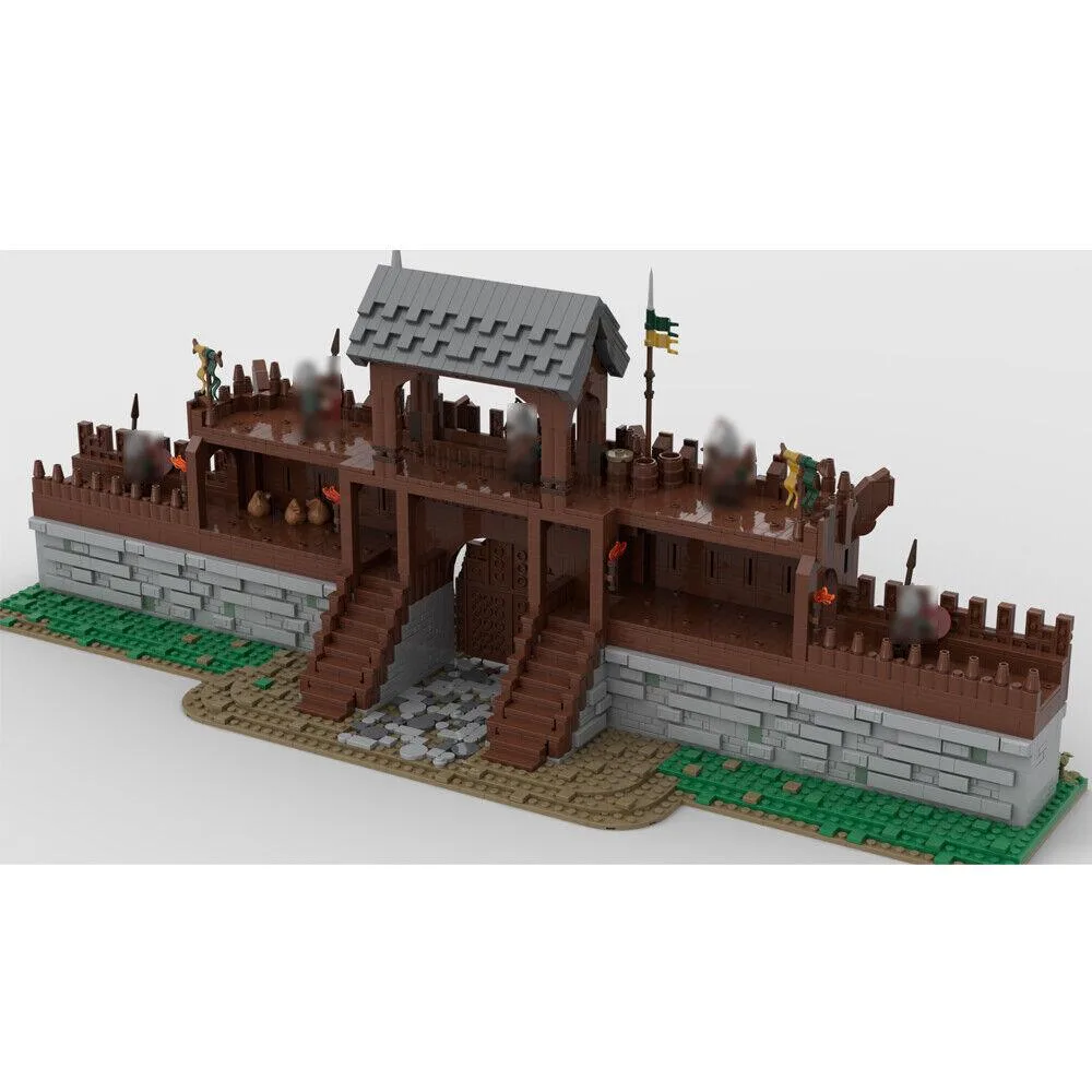 ZITIANYOUBUILD ZITIANYOUBUILD MOC-158148 Gates of Capital Middle-earth 3343 Parts — product photo