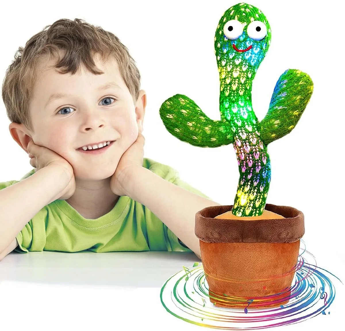 The Perfect Part The Perfect Part Dancing Singing Cactus Green 120 Songs 32 cm — product photo