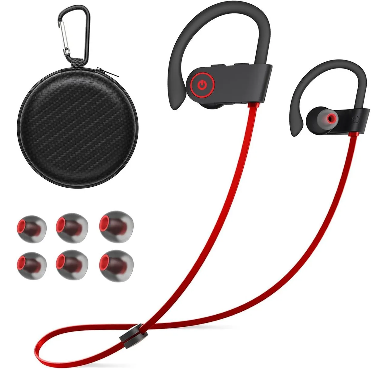 No Sew No Sew U8 Pro in-ear headphones Bluetooth 5.3 16h Red — product photo