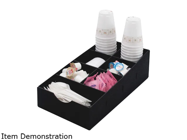 Vertiflex Vertiflex VFCC-169 Condiment Caddy 5.25 x 8.75 x 16.00 Black — fotografie produktu