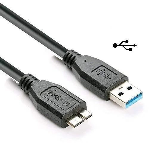 BUCIER BUCIER USB 3.0 Cable 3ft Black Male-to-Female — product photo