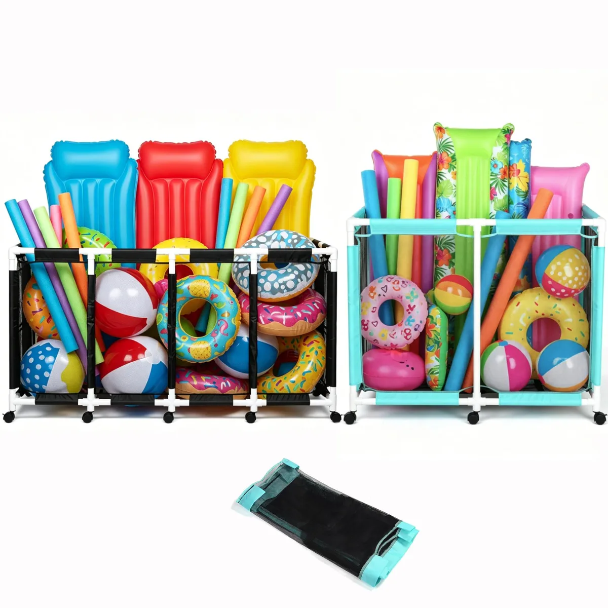 Yescom USA, Inc. Yescom USA, Inc. 06PSBBMC005-4G214GL pool accessory 424/214-gallon dual bin kit — product photo