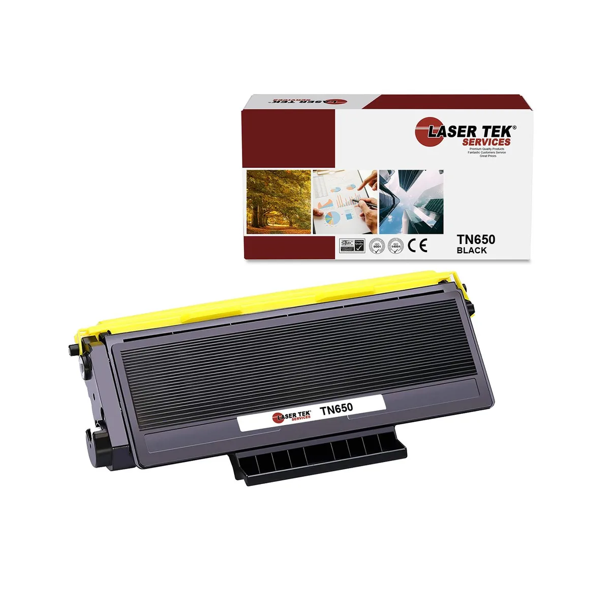 Laser Tek Services Laser Tek Services TN650 Black Toner Cartridge 8000 pages — product photo