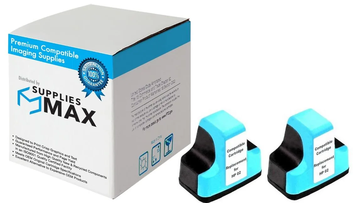 SuppliesMax SuppliesMax HP C8774WN_2PK Light Cyan Inkjet 2 Pack 220 Pages — product photo