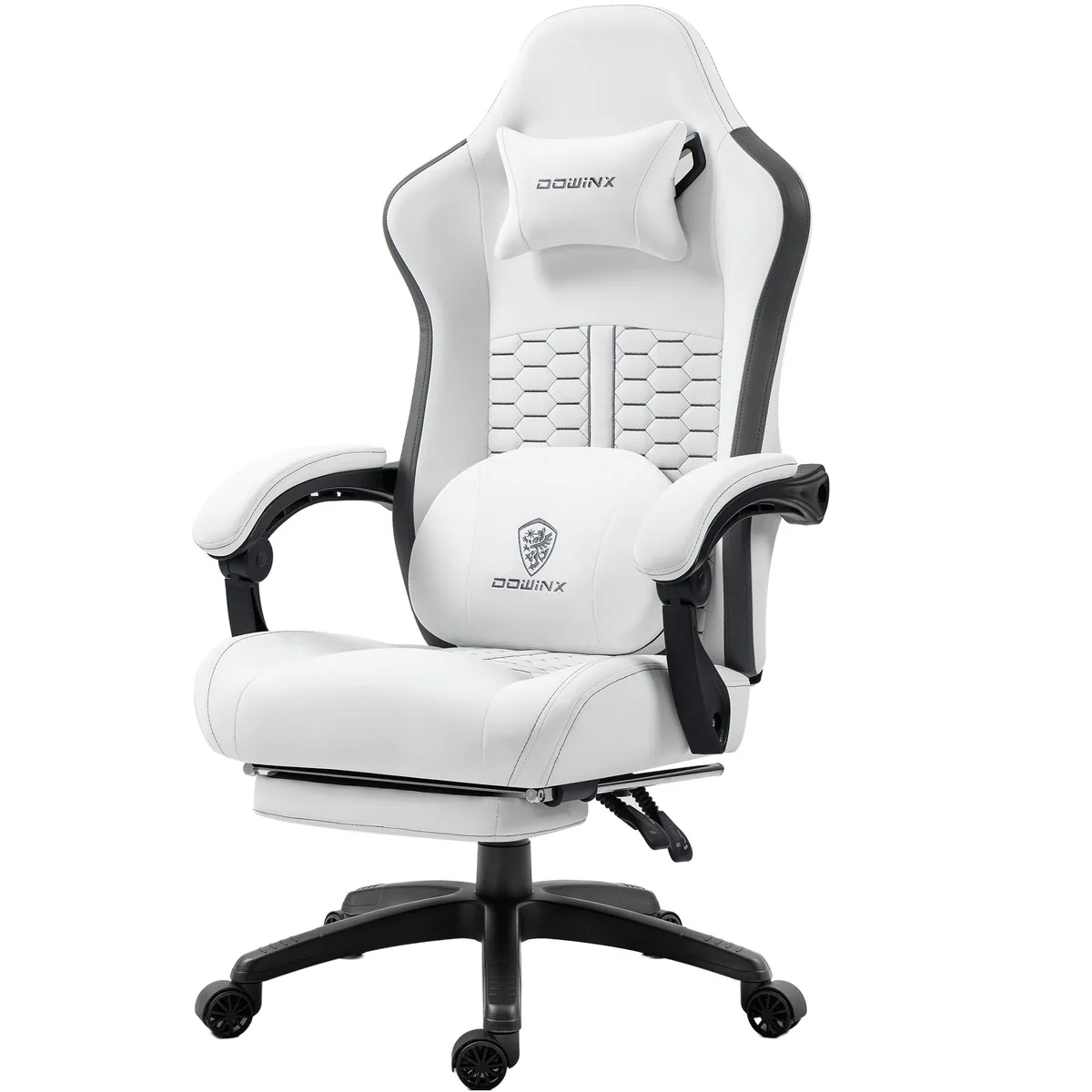Dowinx Dowinx LS-MB37 gaming chair, White, 350 lb — product photo