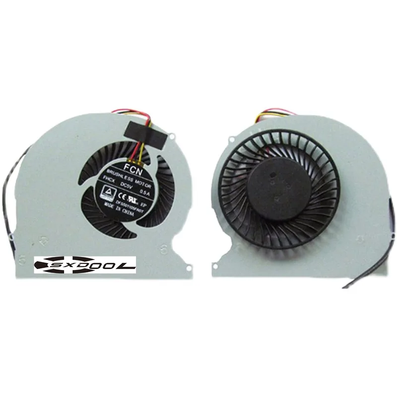 SXDOOL SXDOOL laptop fan for Hasee P6-781S1NR DC5V i7-6700HQ — product photo