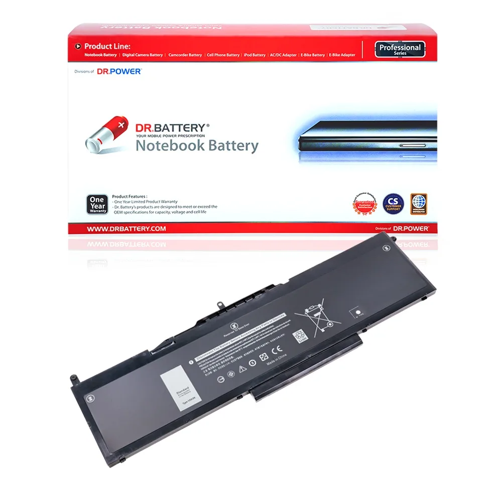 Dr. Battery Dr. Battery MPL05352P-01 laptop battery 7666 mAh 11.4V for Dell Latitude 5591 — product photo