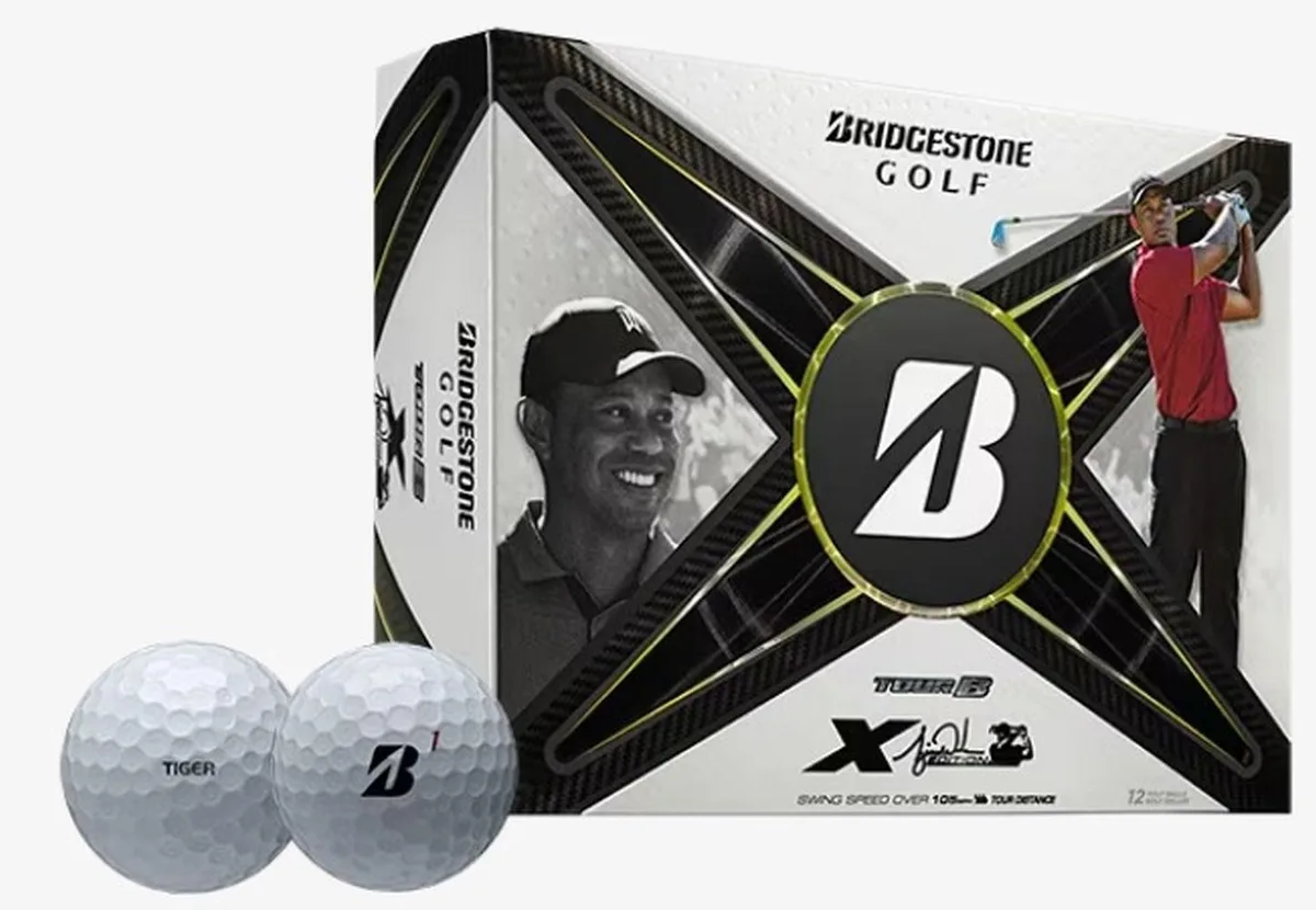 Bridgestone Golf Bridgestone Golf Tour B X Tiger Woods Edition 2024 golf ball — product photo