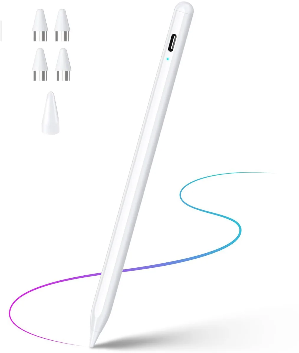 DRYMOKINI KD503 White Stylus Pen 1.5mm nib 20h battery — product photo