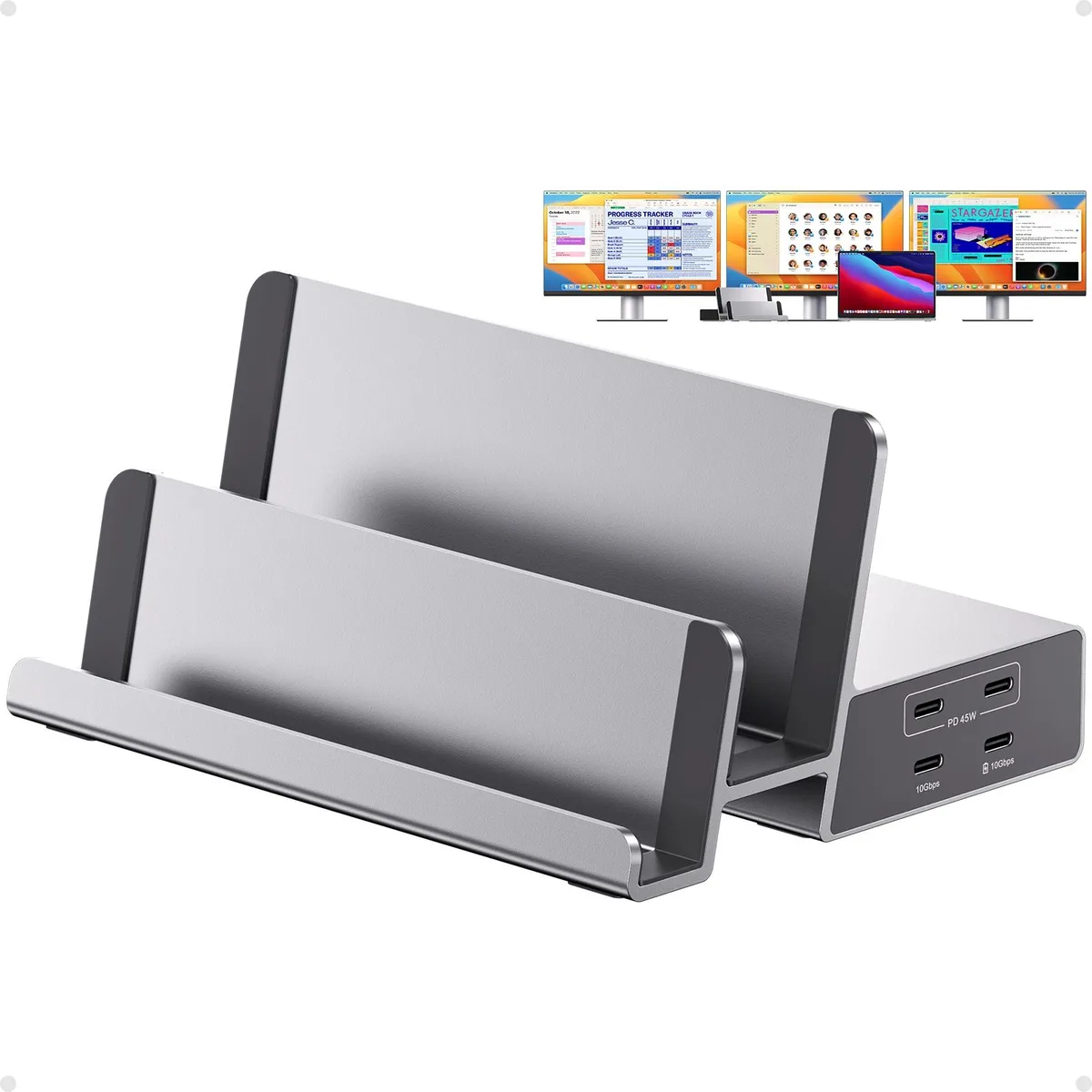 PULWTOP PULWTOP 19-in-1 Triple Display Docking Station with Dual Stand — product photo