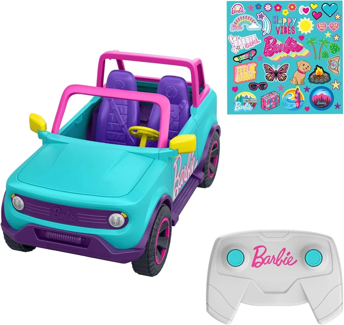 usbroway usbroway Hot Wheels Barbie RC SUV Pink 5.3 mph — product photo