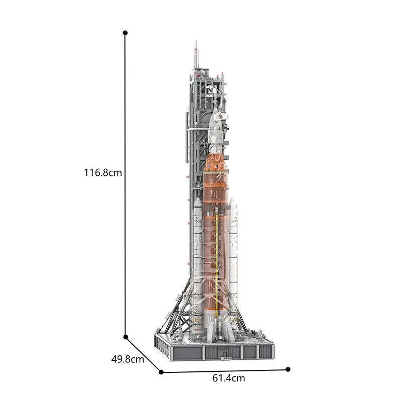 ZITIANYOUBUILD ZITIANYOUBUILD C9584 Mobile Launcher 10083 Parts — product photo