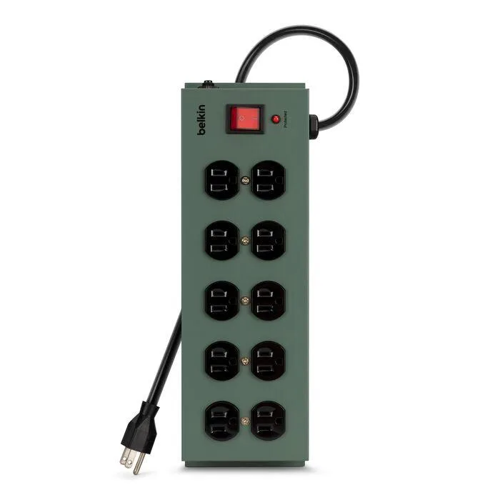 Belkin Belkin F9D1000-155PK 10-outlet surge protector 15ft cord 5-pack — product photo
